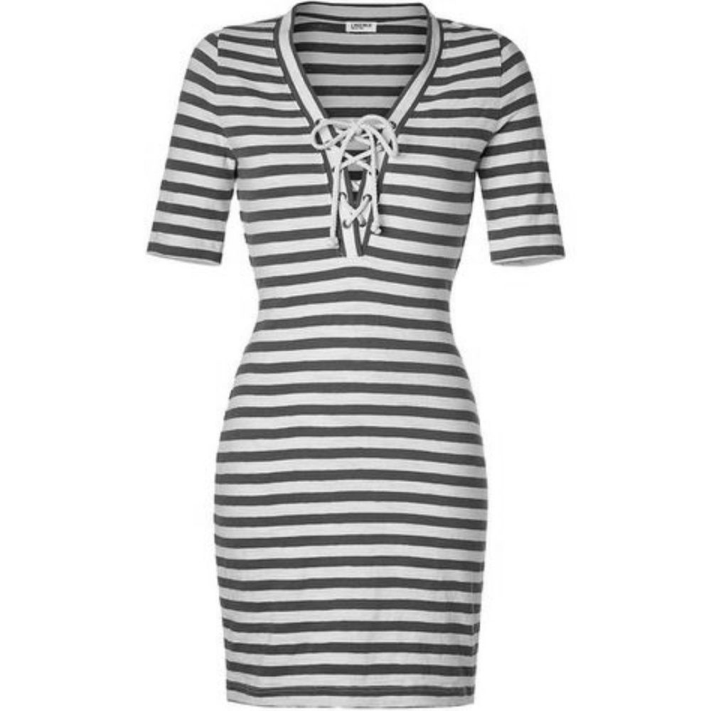 L'Agence Striped Dress S